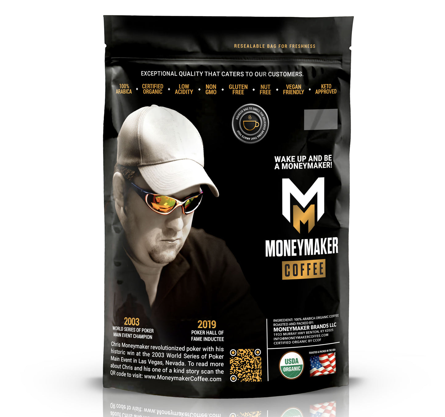 Moneymaker Organic Dark Roast Coffee