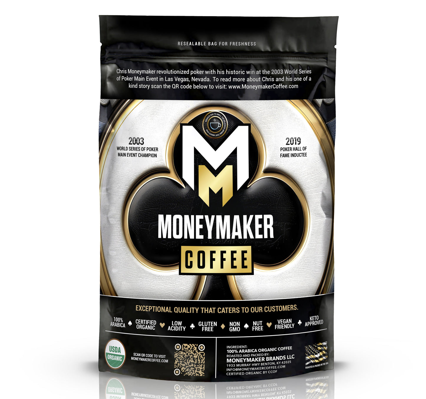 Moneymaker Organic Medium Roast Coffee