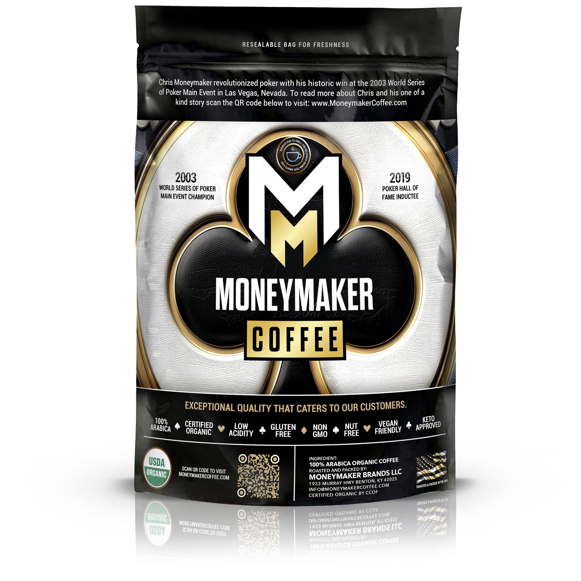 Moneymaker Organic Medium Roast Coffee