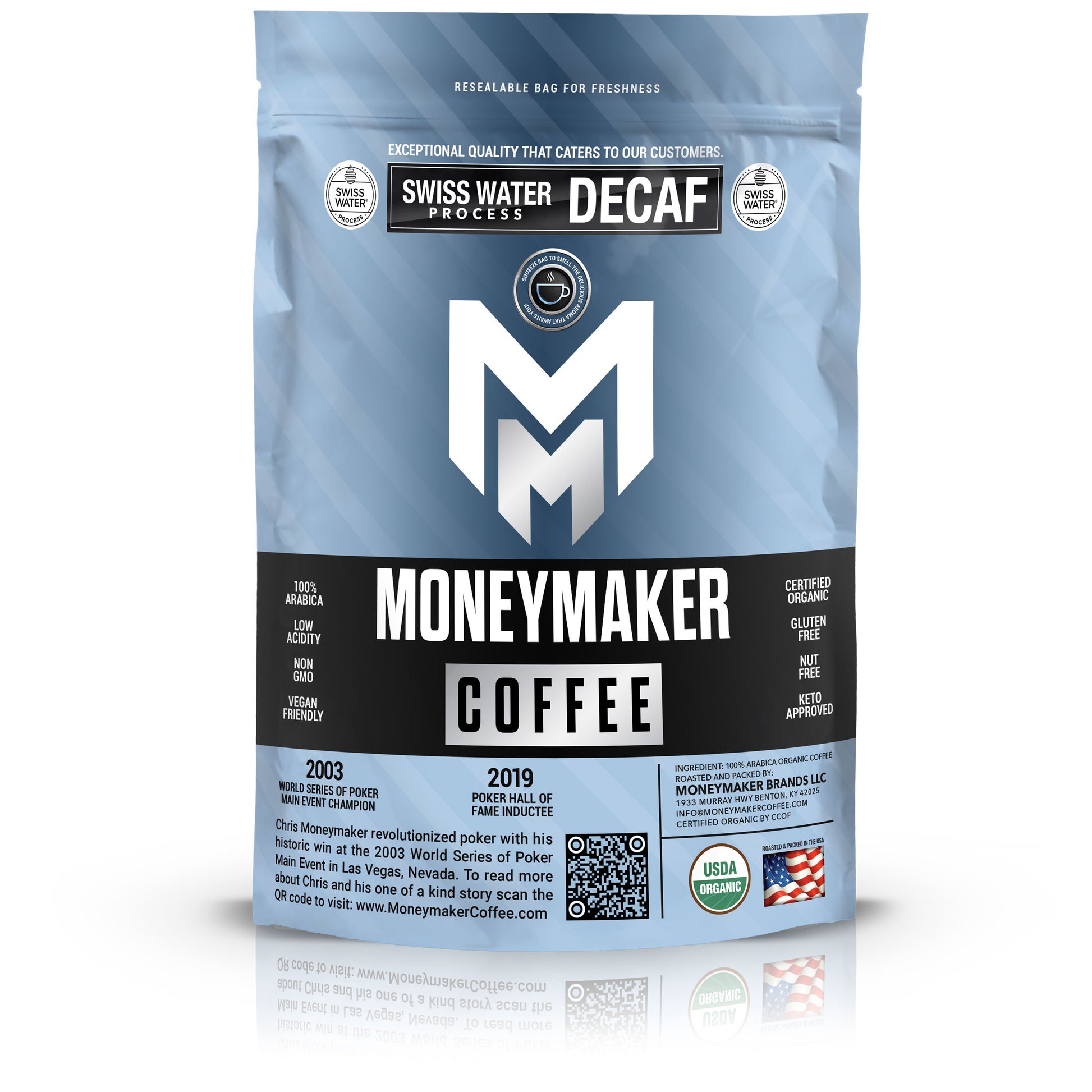 Moneymaker Organic Decaf Coffee