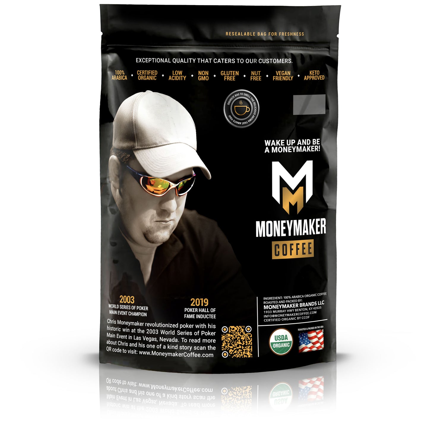 Moneymaker Organic Dark Roast Coffee